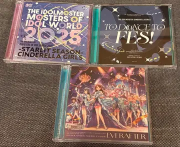 아이돌 마스터 회장 한정판 CD 데레스테 3장 세트
