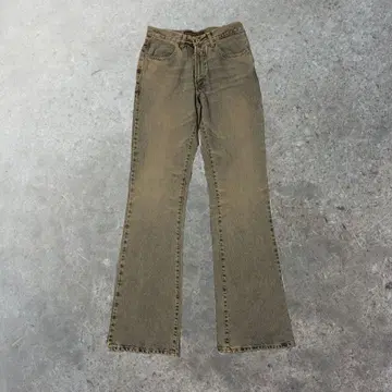 ENERGIE 이탈리아제 플레어 데님 부츠컷 빈티지 아메카지