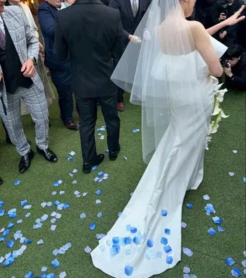 [ BDRESSER 드레스샵 ] 웨딩 베일 튤 소재 빗 포함