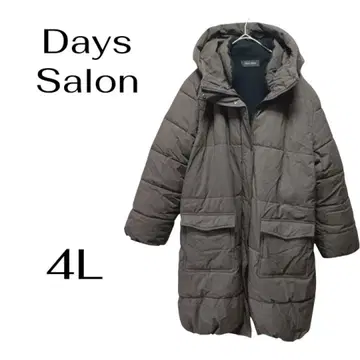 [ Days Salon ] 충전솜 코트 여성용 후드 부착 4L