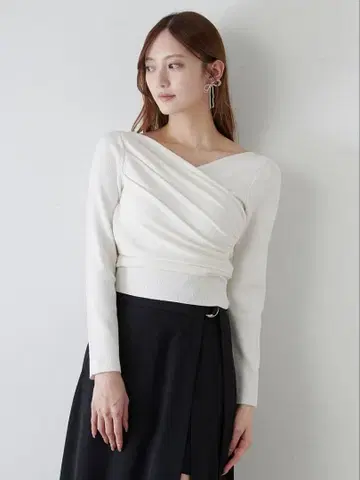 [ 새상품급 ] 카슈쿨 니트 풀오버 SNIDEL