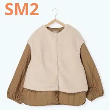 Samansa Mos2 3way 퀼팅 자켓 보아 베스트