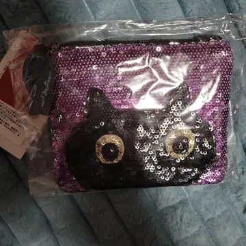 마타노 아츠코 스팽글 파우치 물고기 참 포함