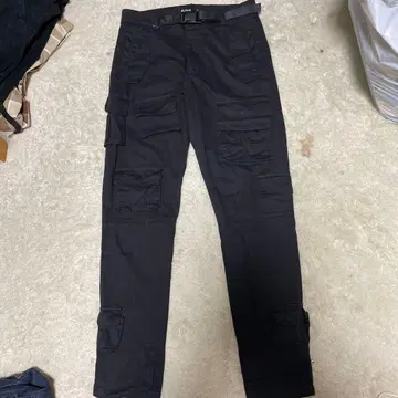 BLACKTAILOR 블랙 테일러 X1 카고 팬츠 블랙