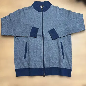 폴 스튜어트 집업 가디건 네이비/그레이