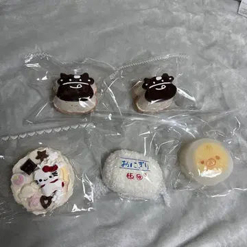 스퀴즈 얼음 버터 부드러움 소 푸딩 오니기리 무 세트