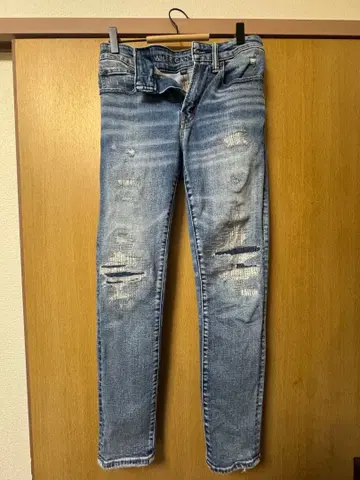 AMERICAN EAGLE 스키니 데님 라이트 블루 레어템