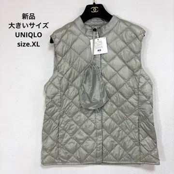 54 새상품 빅 사이즈 UNIQLO 유니클로 다운 베스트 수납 봉투 포함
