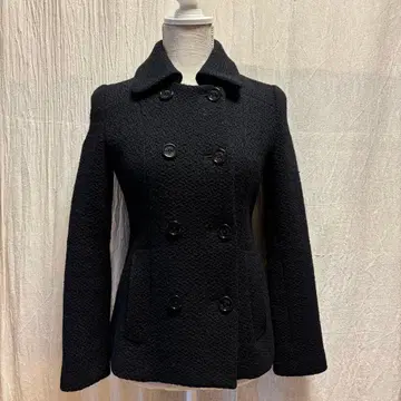 신시아 로울리 블랙 피코트