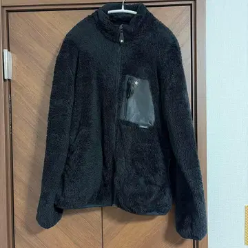 Schott 샷 보아 플리스 블랙 자켓