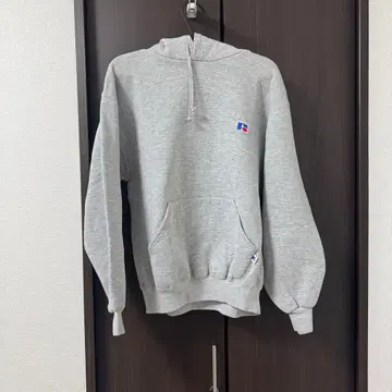 러셀 애슬레틱 USA제 그레이 후드티