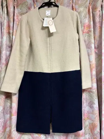 Te chichi 테치치 바이컬러 코트