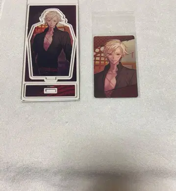 잘생긴 남자 빌런 아크릴 스탠드 트레이딩 카드 윌리엄