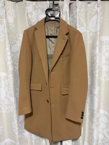 BEAUTY&YOUTH 유나이티드 애로우즈 블랙 체스터 코트