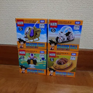 토미카 드래곤볼 미니카 4개 세트