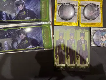 트위스테 팝업 AGF 클리어 카드 캔뱃지 말레우스 디아소무니아