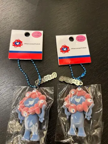 미야쿠미야쿠 군 회장 한정판 키링 플로키 2개