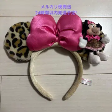 미니 머리띠 레오파드 무늬