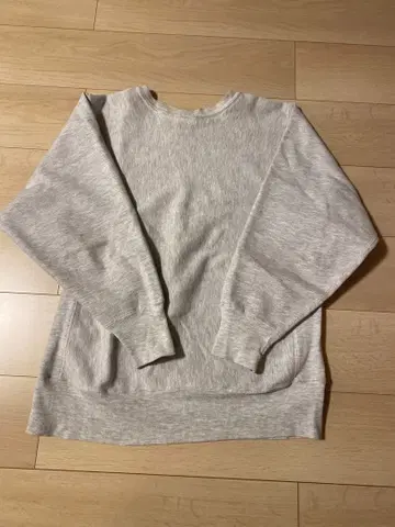 Champion 리버스 위브 그레이 무지