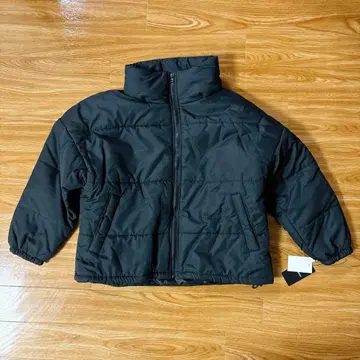 여성용 블랙 다운 자켓