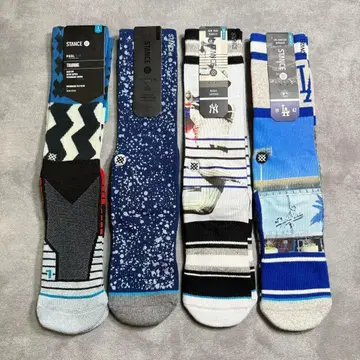 STANCE 스탠스 삭스 양말 4족 세트