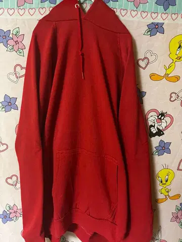 미국제 무지 후드티