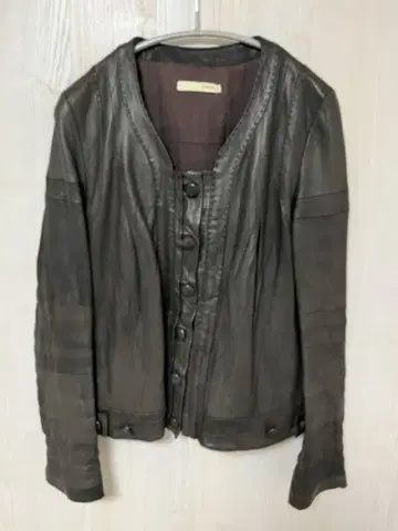 [주느비에브] 가죽 자켓 사이즈 1