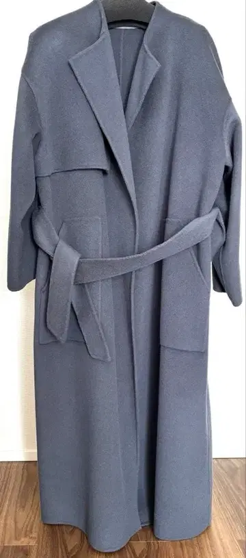 언클레이브 리버 울 롱 코트 그레이 사이즈 1