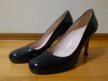 케이트 스페이드 펌프스 하이힐 에나멜 US5 22cm 블랙