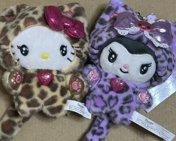 산리오 갸루 고양이 마스코트 참 쿠로미 헬로키티