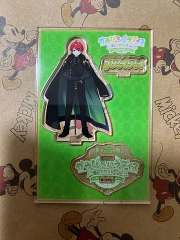 컬러풀 피치 아크릴 스탠드 쟈파파