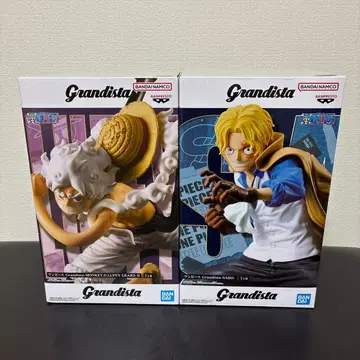 원피스 Grandista 몽키 D 루피 사보 2체 세트