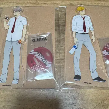 미야 오사무 미야 아츠무 아크릴 스탠드 점심 휴식 하이큐