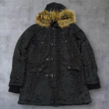 00s 인 더 애틱 파이어맨 재킷 y2k 카모플라주