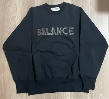 ANACHRONORM BALANCE 로고 맨투맨