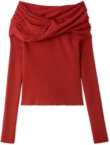 [ 미사용 새상품 ] 스나이델 오프숄더 니트 풀오버