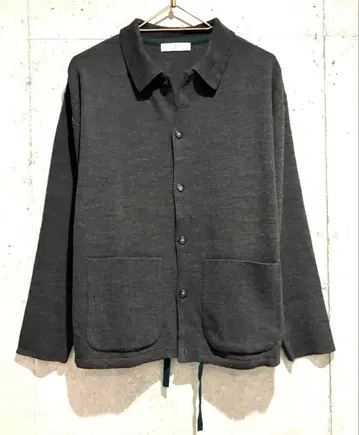 MYSELF ABAHOUS 니트 셔츠 가디건