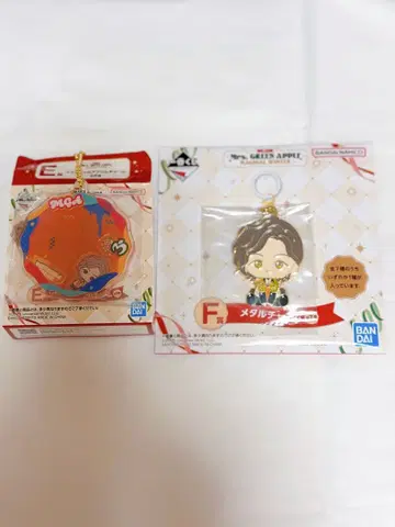 미세스 1번 복권 F상 메탈 참 E상 바스락 아크릴 참 후지사와