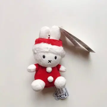 [일본 미발매] miffy 네덜란드 한정판 크리스마스 산타 미피 키링