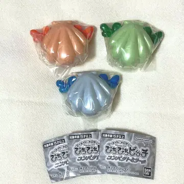 피치피치 피치 컴팩트 거울 / 3개 세트 나미오토, 리나, 사라