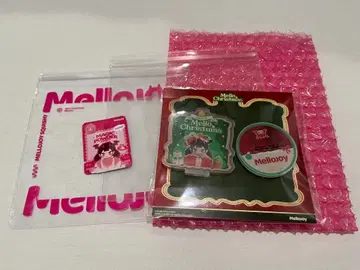 mellojoy 매직 파우더 & 수납 가방 2개 & 아크릴 스탠드