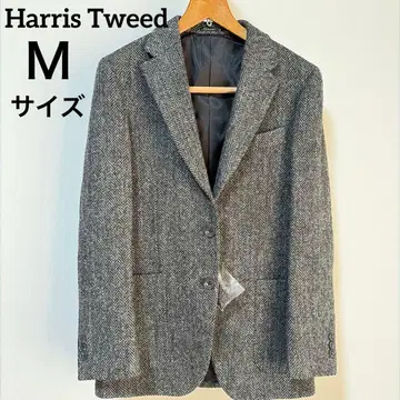 [ 새상품 ] 해리스 트위드 자켓 그레이 M 사이즈
