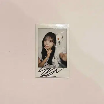 FRUITS ZIPPER 사쿠라이 유이 생일 폴라로이드 사인 포함