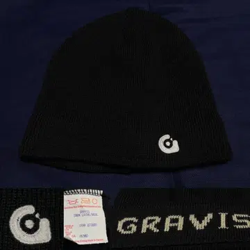 90s gravis 니트캡 비니 블랙비스 울
