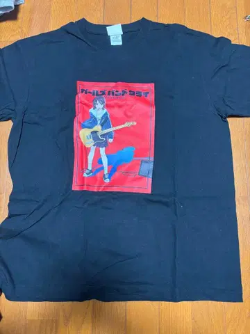 걸즈밴드클라이 초기 포스터 디자인 셔츠