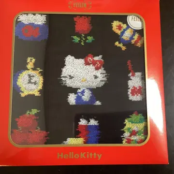 페이러 산리오 콜라보 손수건 레트로 키티