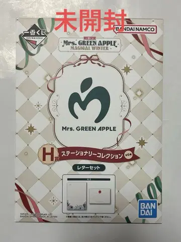 [ 미개봉 ] Mrs. GREEN APPLE 제일복권 레터 세트