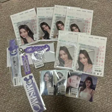 TWICE MISAMO 사나 복권 세트