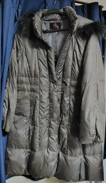 Fob export 다운 코트 그레이