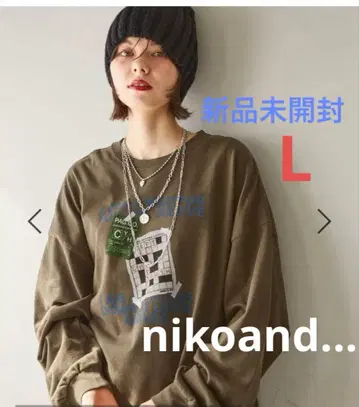 니코앤드 niko and - 모듬 그래픽 롱T